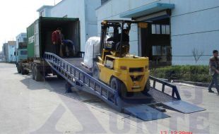 用了這個，可以讓您365天出貨不停歇-移動式液壓登車橋